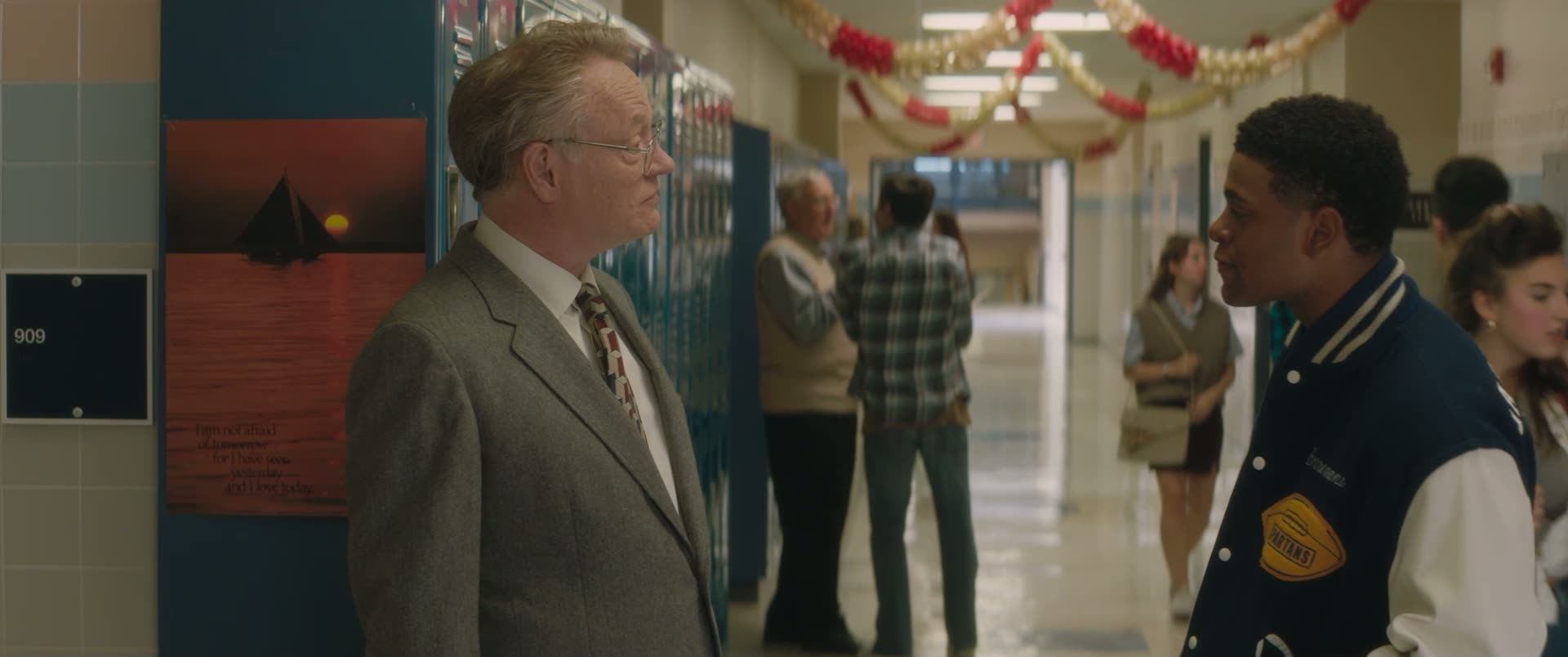 Still from the Brave the Dark scene featuring Brandon Miles